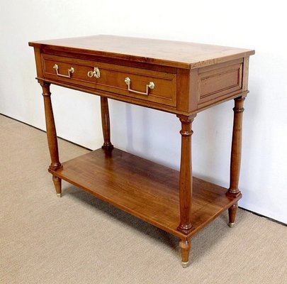 Louis XVI Console in Solid Cherry, Late 18th Century-RVK-984222