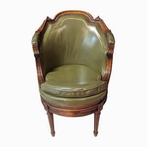 Louis XVI Directoire Swivel Desk Chair-IBO-1811252