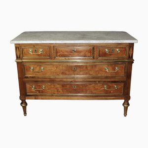 Louis XVI Dresser in Walnut and Ash, 18th Century-BCR-1794546