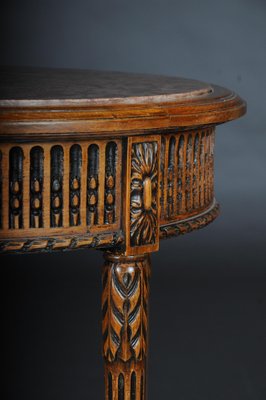 Louis XVI French Beechwood Side Table-FLW-1402239