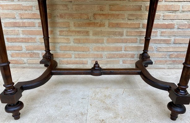 Louis XVI French Walnut Side Table, 1920s-NOU-1700473