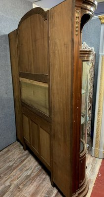 Louis XVI Half-Shaped Mahogany Library, 1850s-MWB-1121906