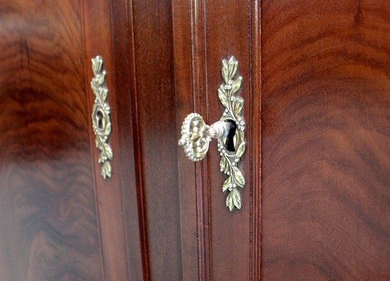 Louis XVI Mahogany and Flamed Marble Sideboard, 18th Century-RVK-910243