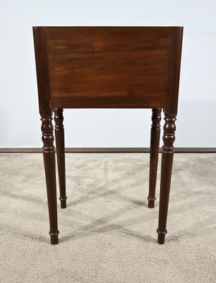 Louis XVI Mahogany Bedside Table-RVK-1769782