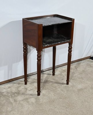 Louis XVI Mahogany Bedside Table-RVK-1769782