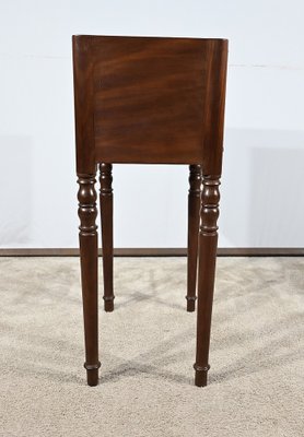 Louis XVI Mahogany Bedside Table-RVK-1769782