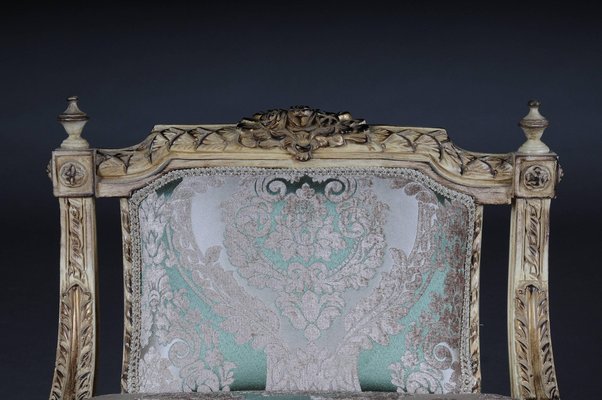 Louis XVI Noble French Bench-FLW-1402257