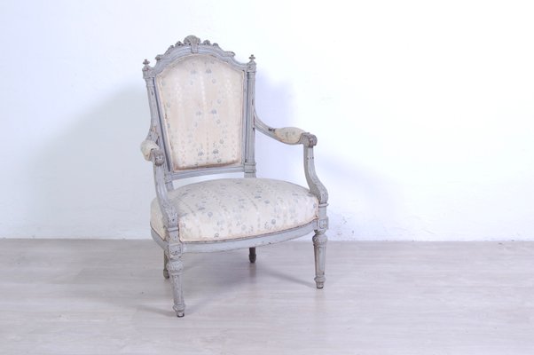 Louis XVI Style Armchair-XSG-1143648