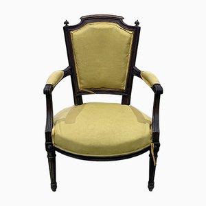 Louis XVI Style Armchair in Beech-QYF-928923