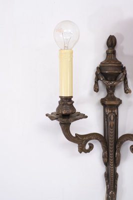 Louis XVI Style Bronze Sconces, 1978, Set of 2-GCG-1739639