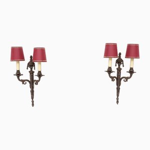 Louis XVI Style Bronze Sconces, 1978, Set of 2-GCG-1739639