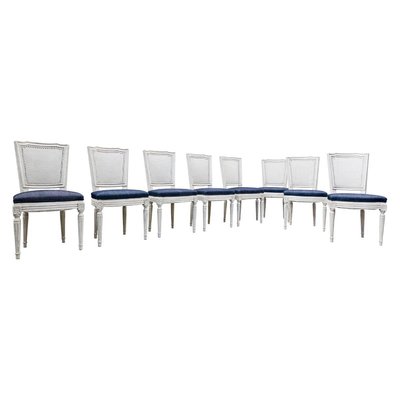 Louis XVI Style Chairs, Set of 8-FGA-923957