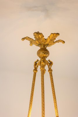 Louis XVI Style Chandelier in Gilded Bronze, 1900s-CEJ-1789502