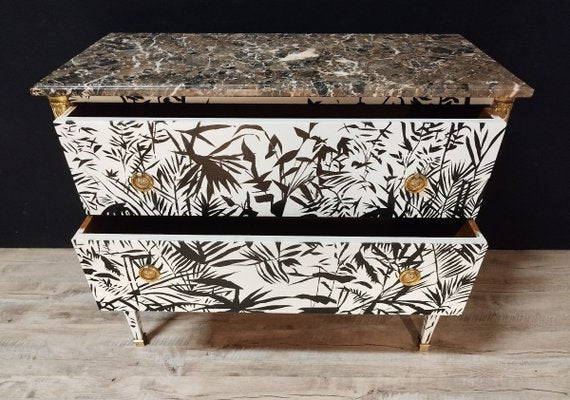 Louis XVI Style Chest Of Drawers by Fleur Blume-IBO-1347460