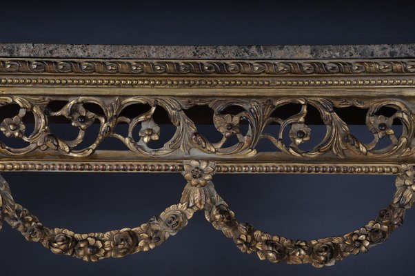 Louis XVI Style Console Table-FLW-1402013