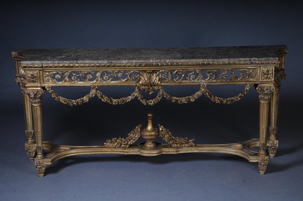 Louis XVI Style Console Table-FLW-1402013