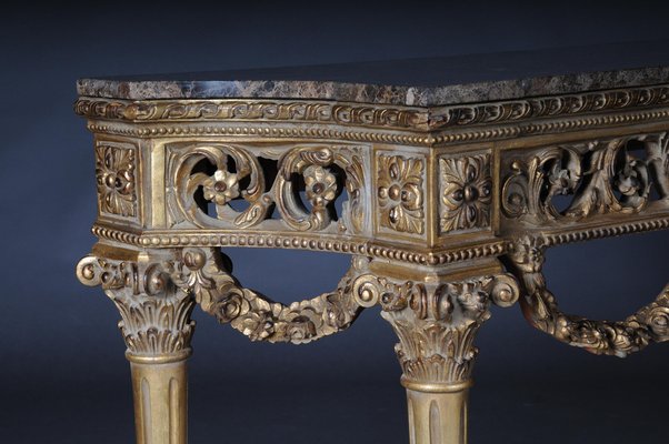 Louis XVI Style Console Table-FLW-1402013