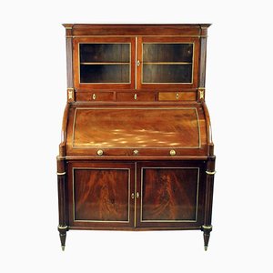 Louis XVI Style Cylinder Secretaire-FGA-923932