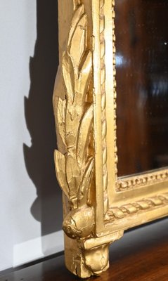 Louis XVI Style Gilt Wood Mirror, Early 19th Century-RVK-1701997