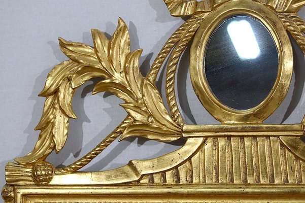 Louis XVI Style Giltwood Mirror, Early 20th Century-RVK-1154711