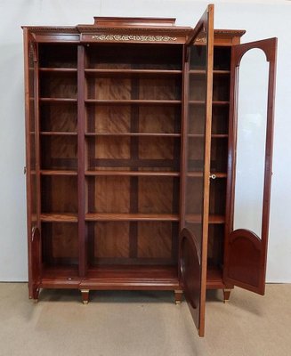 Louis XVI Style Mahogany Library, Late 19th-Century-RVK-1263560