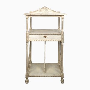 Louis XVI Style Music Cabinet-HLV-2024379