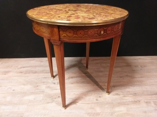 Louis XVI Style Round Pedestal Table-IBO-1003573