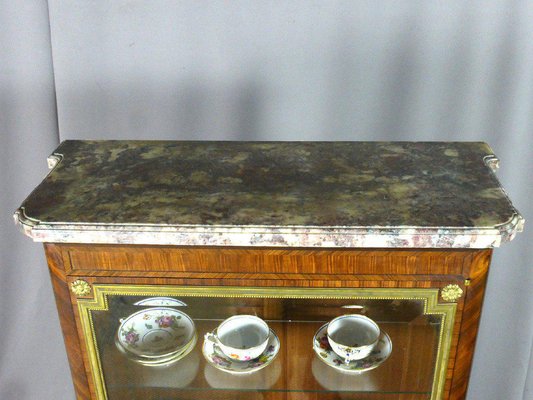 Louis XVI Style Showcase Cabinet-WSV-1409664