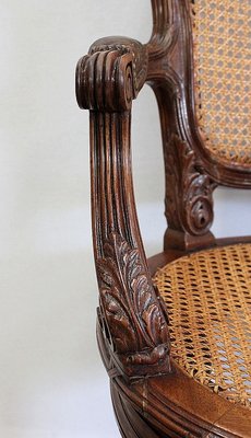 Louis XVI Style Solid Mahogany Chair, 1900s-RVK-1000002