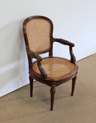 Louis XVI Style Solid Mahogany Chair, 1900s-RVK-1000002