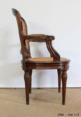 Louis XVI Style Solid Mahogany Chair, 1900s-RVK-1000002