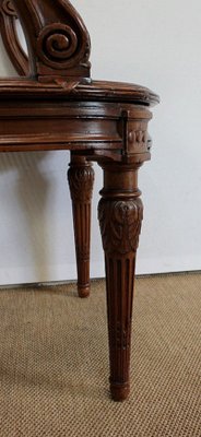 Louis XVI Style Solid Mahogany Chair, 1900s-RVK-1000002