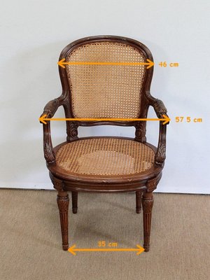 Louis XVI Style Solid Mahogany Chair, 1900s-RVK-1000002