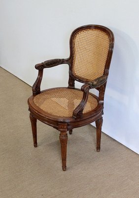 Louis XVI Style Solid Mahogany Chair, 1900s-RVK-1000002