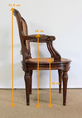 Louis XVI Style Solid Mahogany Chair, 1900s-RVK-1000002