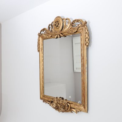 Louis XVI Style Wall Mirror, Late 19th Century-VEI-1402598