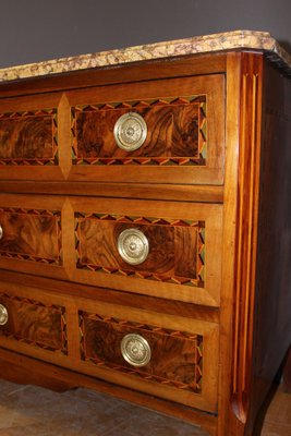 Louis XVI Walnut and Marquetry Dresser, 1780s-BCR-1309597