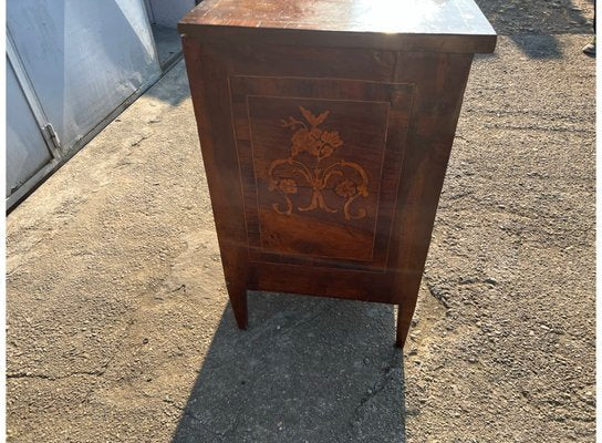 Louis XVI Walnut Inlaid Commode-LAM-1766305