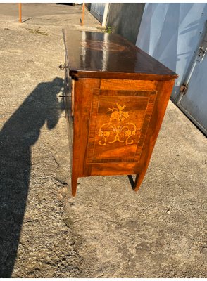 Louis XVI Walnut Inlaid Commode-LAM-1766305