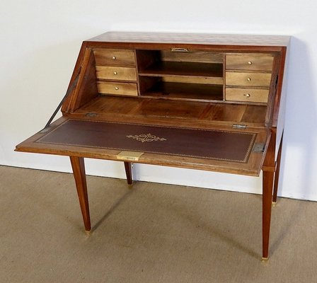 Louis XVI Walnut Slope Secretary-RVK-1118449