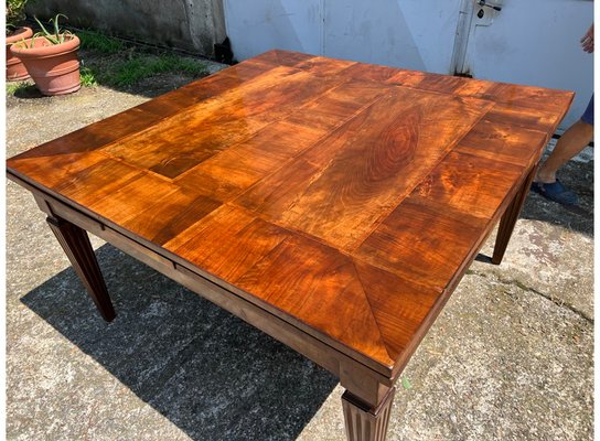 Louis XVI Walnut Table-LAM-1770469