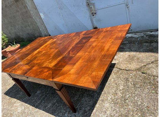 Louis XVI Walnut Table-LAM-1770469