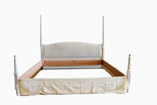 Louis XVI Wooden Bed Frames, 1970s, Set of 5-PTH-1417755