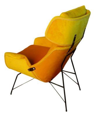 Lounge Chair by Augusto Bozzi for Saporiti Italia, 1950s-FIP-777133