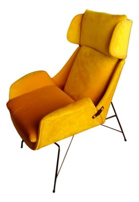 Lounge Chair by Augusto Bozzi for Saporiti Italia, 1950s-FIP-777133