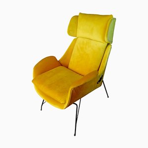 Lounge Chair by Augusto Bozzi for Saporiti Italia, 1950s-FIP-777133