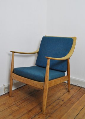 Lounge Chair by Peter Hvidt & Orla Mølgaard Nielsen for France & Daverkosen, 1950s-HPQ-1334279