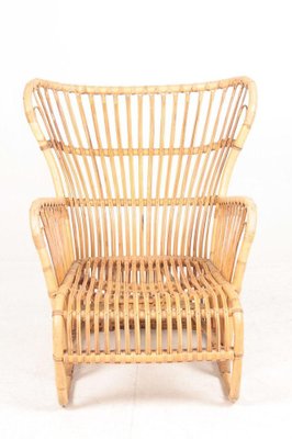 Lounge Chair in Bamboo by Tove and Edvard Kindt-Larsen-FK-1133225