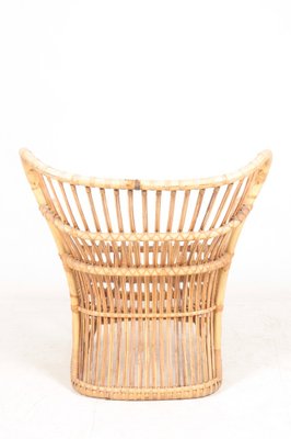 Lounge Chair in Bamboo by Tove and Edvard Kindt-Larsen-FK-1133225