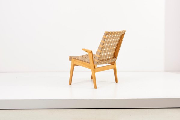 Lounge Chair in Dark Beige by Arden Riddle,1950s-SFD-994636